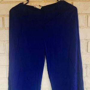 Blue pants for women!